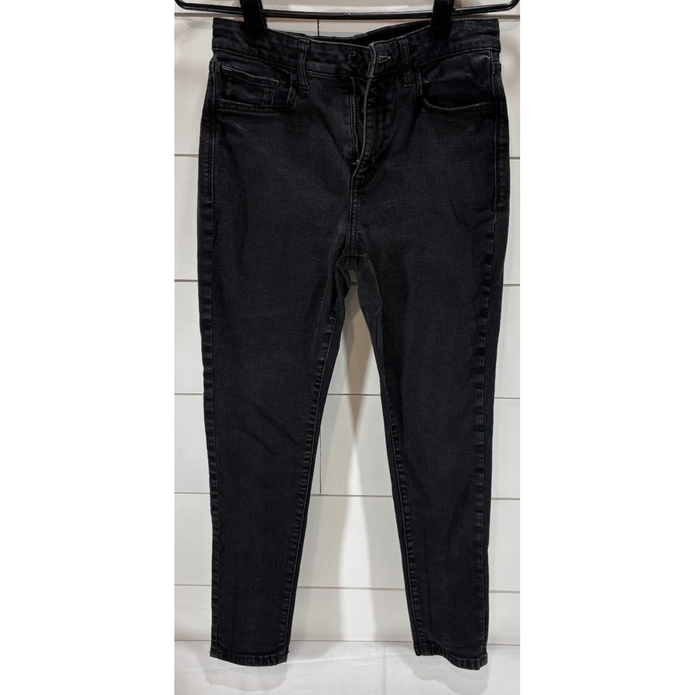 Arizona Jean Co Women's Size 9 Short Hi Rise Jeggings Black Jeans